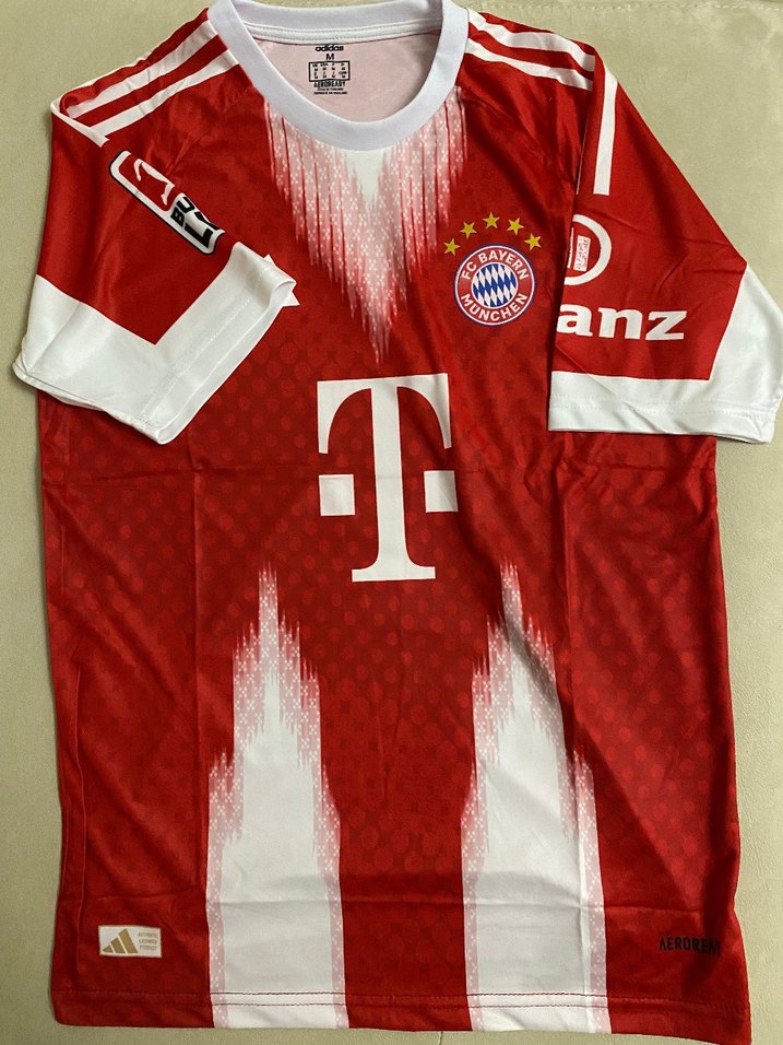 FC Bayern Münih 42 Musiala Kırmızı Erkek Forma - Görsel 2