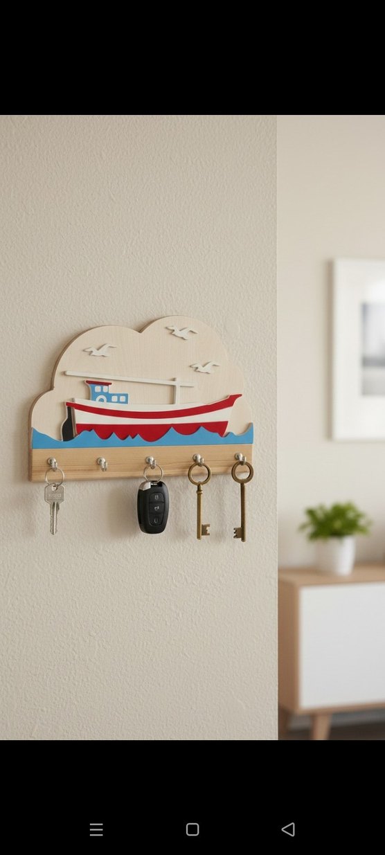 Mavi Çocuk Örgü Uyku Aksesuarları Seti - Görsel 3