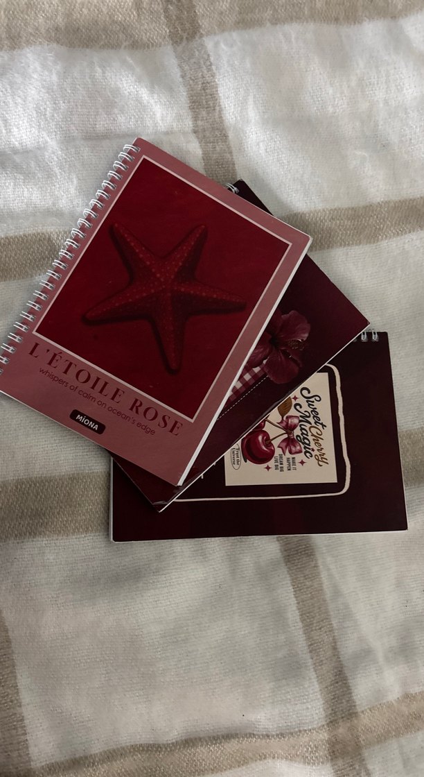 Bordo Parlak Kapaklı Spiralli Defter - Görsel 3