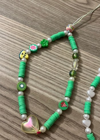 Yeşil Boncuklu Bohem Kadın Charm - Görsel 3