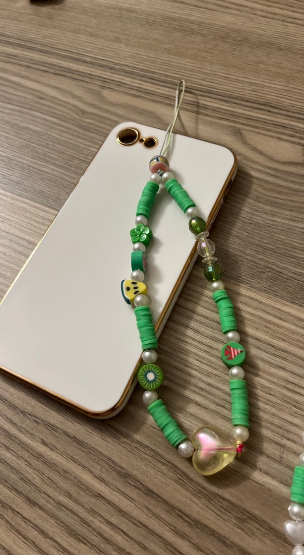 Yeşil Boncuklu Bohem Kadın Charm - Görsel 4