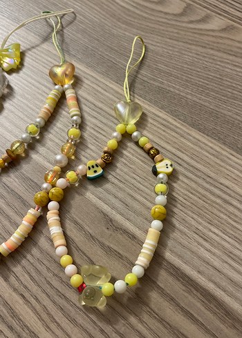 Sarı Boncuklu Kadın Charm tekli fiyat - Görsel 2