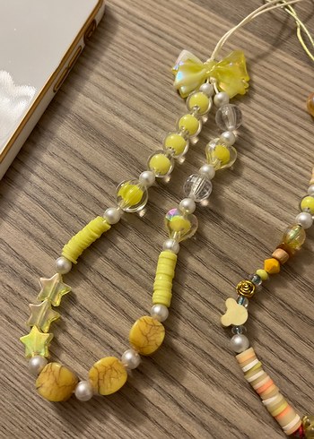 Sarı Boncuklu Kadın Charm tekli fiyat - Görsel 4