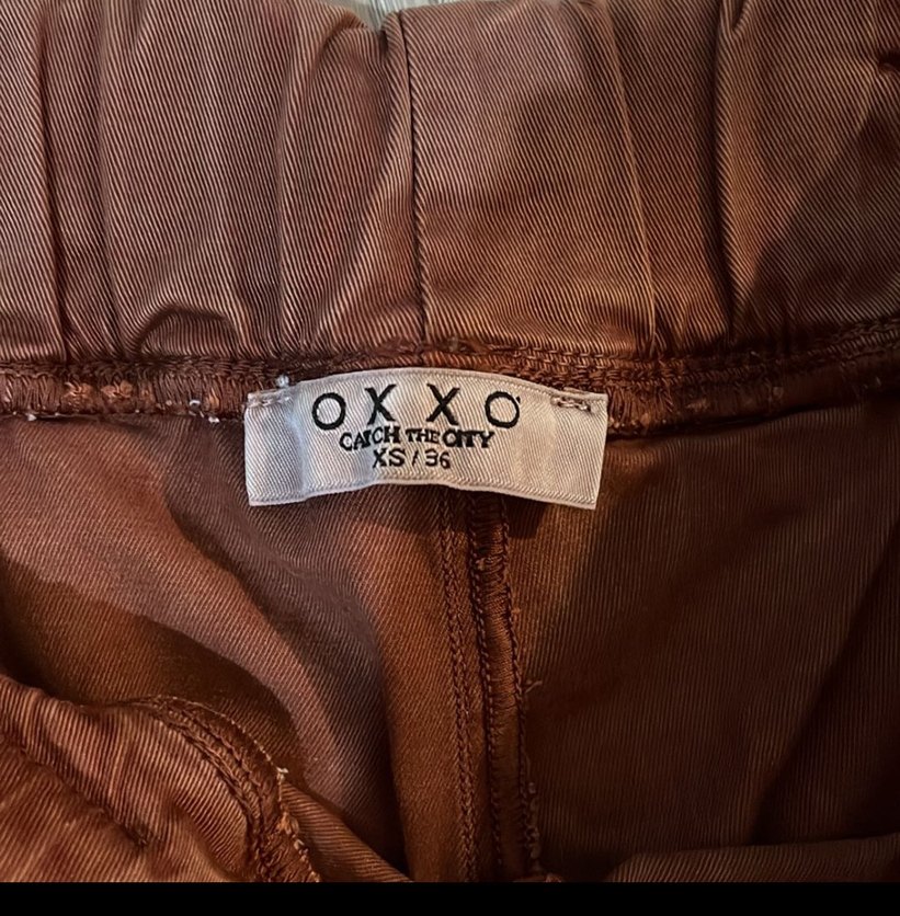 Oxxo Kahverengi Kadın Kemerli Pantolon - Görsel 3