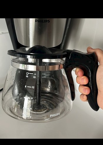 Philips Siyah Gri Kahve Makinesi - Görsel 2