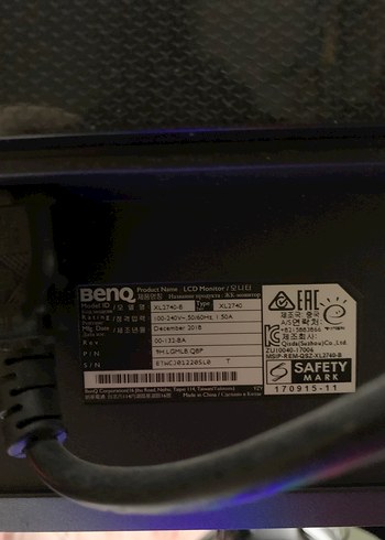 BENQ ZOWIE XL2740 240Hz 27 SORUNSUZ TEMİZ - Görsel 4