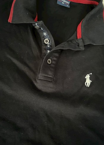 Düğmeli Siyah Polo Yaka Erkek Tişört - Görsel 2