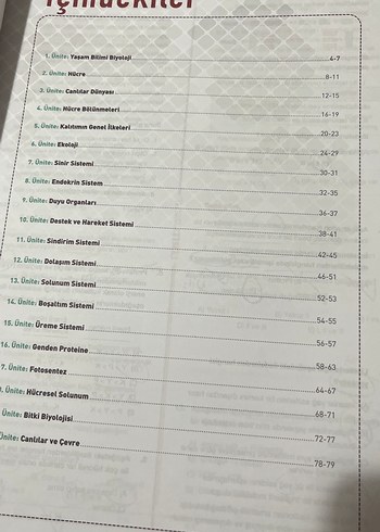 Dopamin Biyoloji Soru Bankası TYT-AYT - Görsel 2