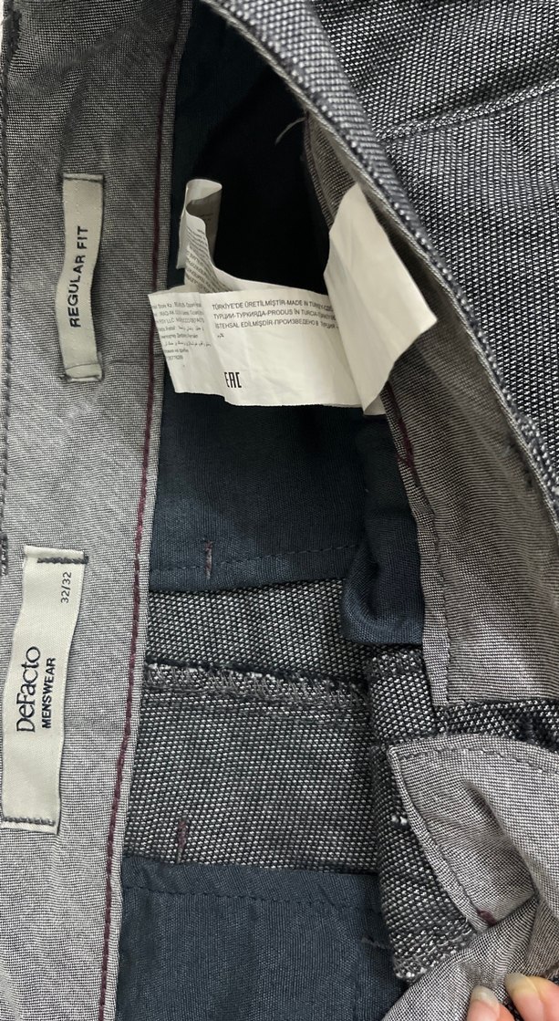 Gri Regular Fit Denim Erkek Pantolon - Görsel 4