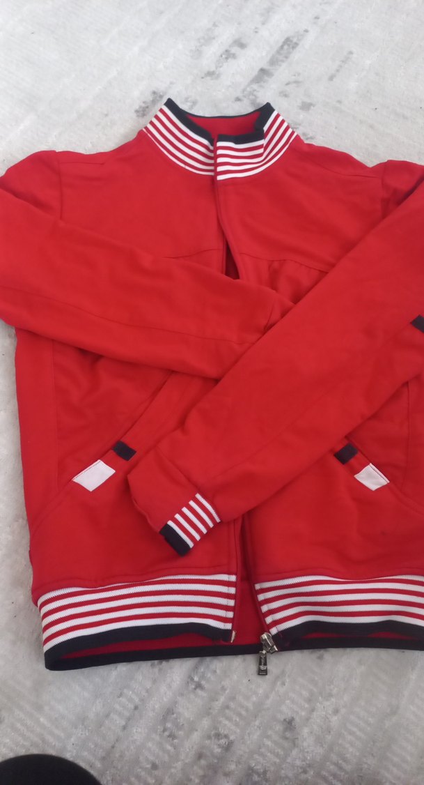 Kırmızı Fermuarlı Erkek Çocuk esofman ustu - Görsel 3