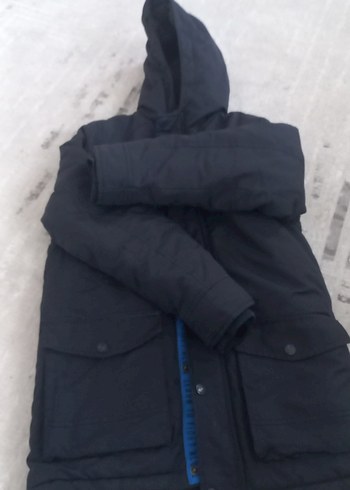 Erkek Çocuk Gri Fermuarlı Ceket - Görsel 6