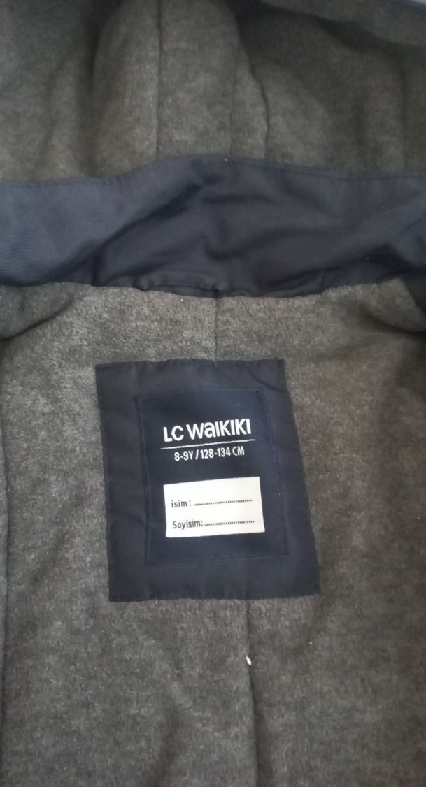 Erkek Çocuk Gri Fermuarlı Ceket - Görsel 2