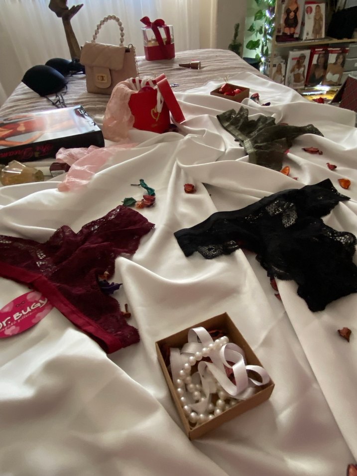 Bohem Nakışlı Mini Kadın Külot Seti - Görsel 3