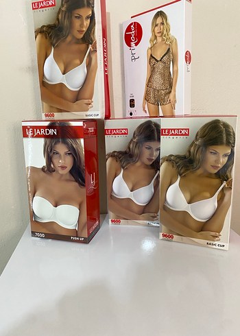 Baskılı Beyaz Mini Sütyen - Görsel 2