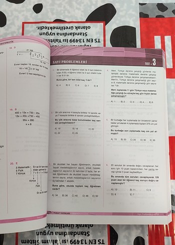 KPSS Matematik Soru Bankası Murat Yayınları - Görsel 2