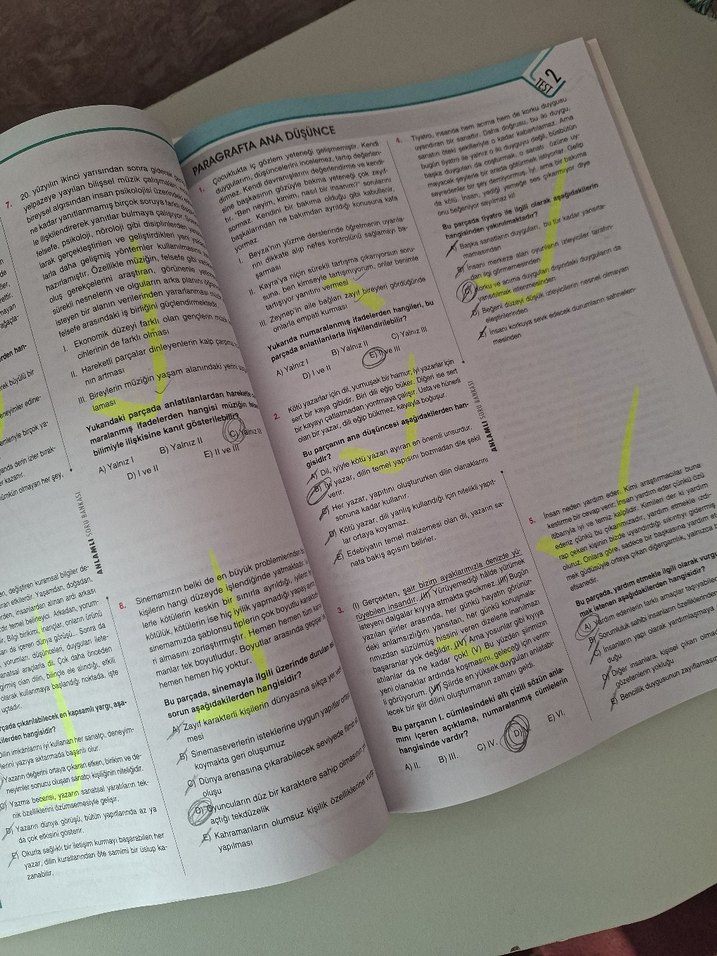 Anlamlı Paragraf Soru Bankası - Görsel 3