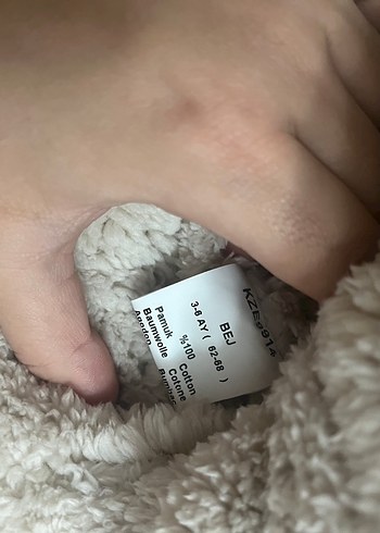 Caramell baby Bej unisex astronot tulum - Görsel 4