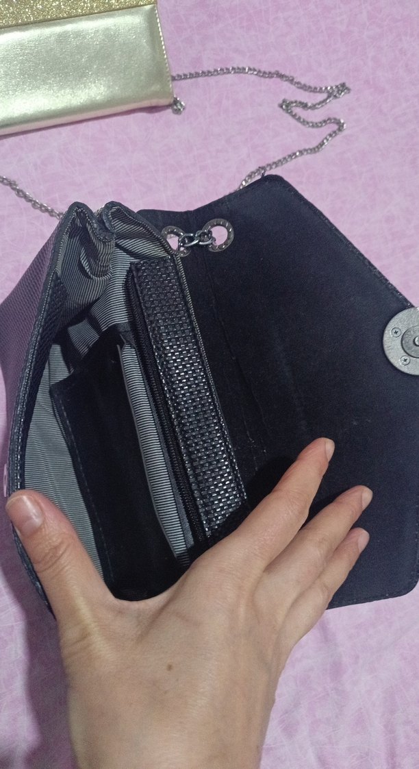 Zincir Detaylı Yılan Desenli Kadın Deri Çanta - Görsel 3