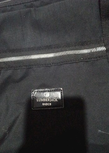 Siyah Fermuarlı Kadın Spor Çanta - Görsel 2