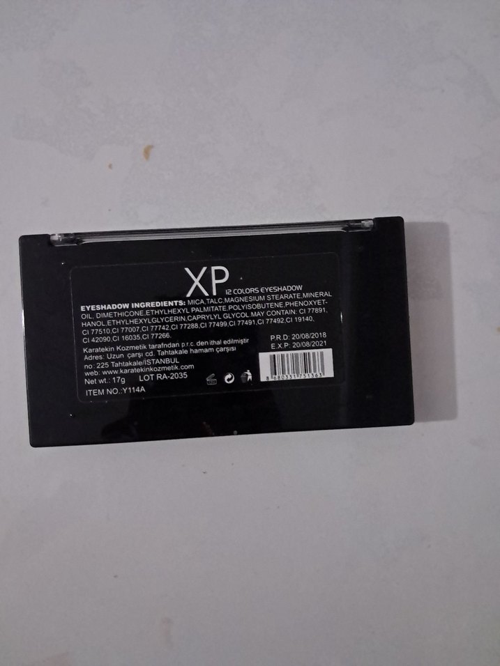 XP Diamonds 12 Renk Göz Farı Paleti - Görsel 3