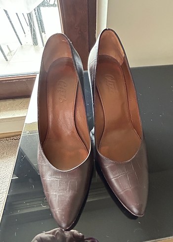 Beymen Club Deri Topuklu Ayakkabı - Görsel 4