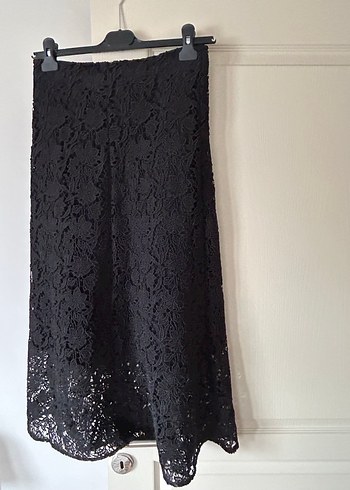 Zara Dantelli Etek - Görsel 4