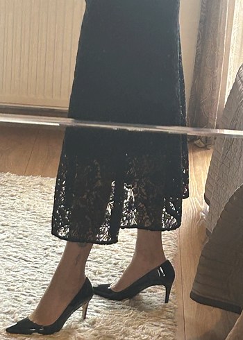 Zara Dantelli Etek - Görsel 3