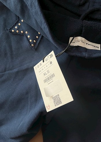 Bershka Lacivert kadın eşofman altı - Görsel 3