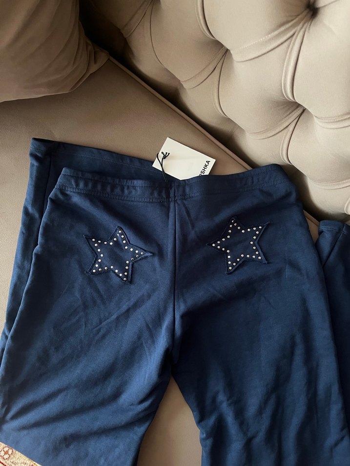 Bershka Lacivert kadın eşofman altı - Görsel 2