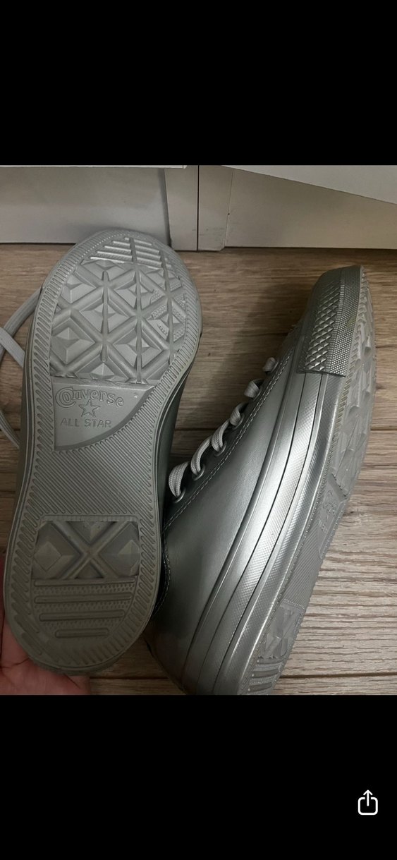 converse chuck taylor silver all star - Görsel 2