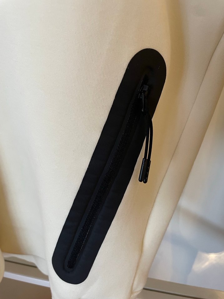 Bej rengi erkek nike tech üstü small beden - Görsel 4