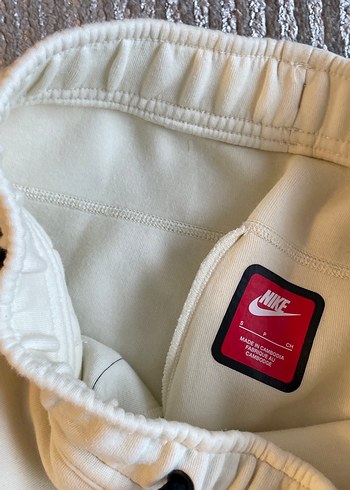 Nike tech eşofman altı bej rengi erkek small beden - Görsel 3