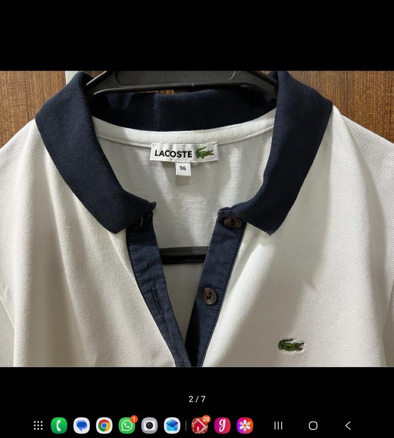 Orjinal Lacoste tişört - Görsel 3