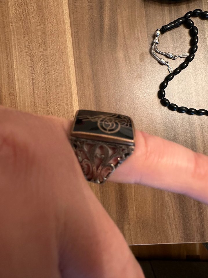 Tuğra Gümüş Yüzük - Görsel 2