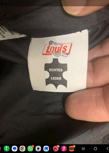 Siyah Deri Biker/ motosiklet Pantolon - Görsel 4