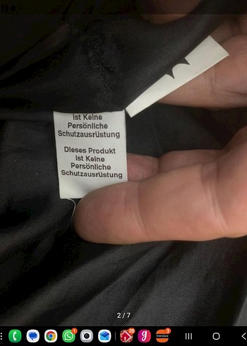 Siyah Deri Biker/ motosiklet Pantolon - Görsel 3