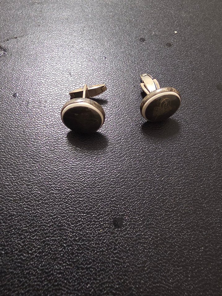 Tuğralı kol düğmeleri - Görsel 4