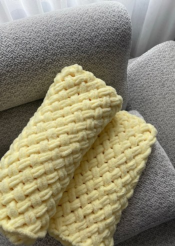 Puffy sarı battaniye - Görsel 3
