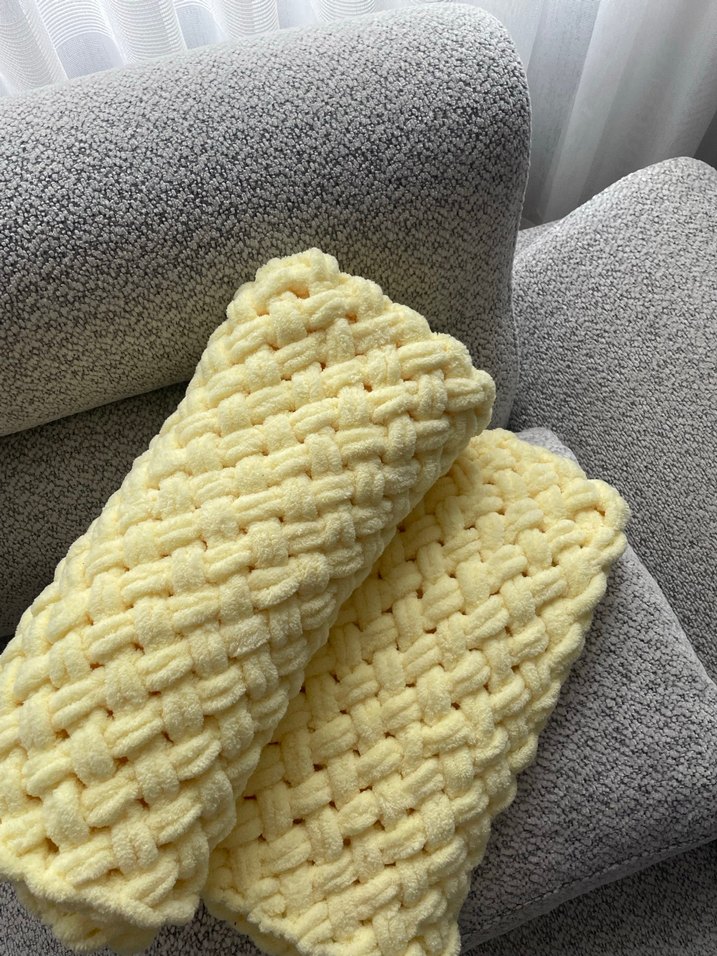 Puffy sarı battaniye - Görsel 3