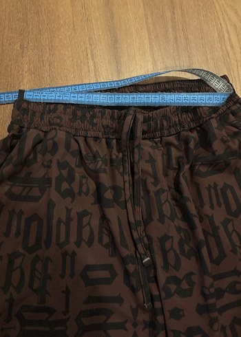 Kahverengi Baskılı Rahat Kesim Eşofman - Görsel 3