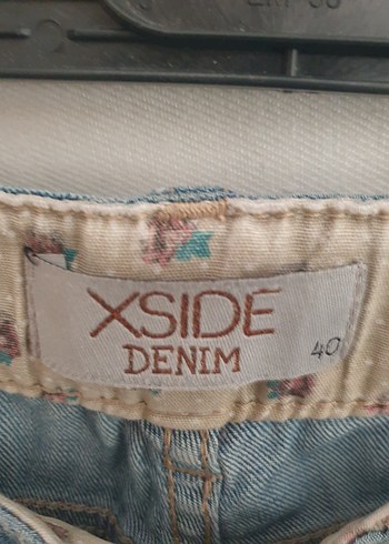 Kadın Açık Mavi Cep Detaylı Kot Şort - Görsel 2