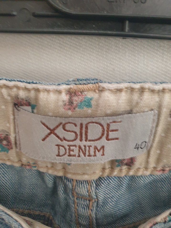 Kadın Açık Mavi Cep Detaylı Kot Şort - Görsel 2