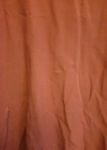 Bol Kesim Kahverengi Hamile Tunik - Görsel 3