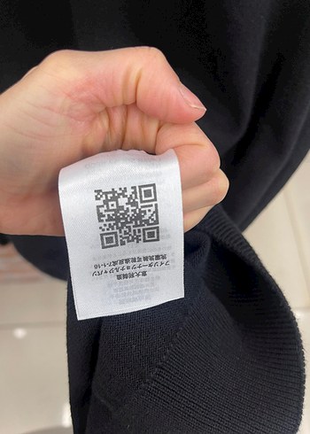 Erkek Siyah Yarım Fermuarlı Yün Kazak - Görsel 3