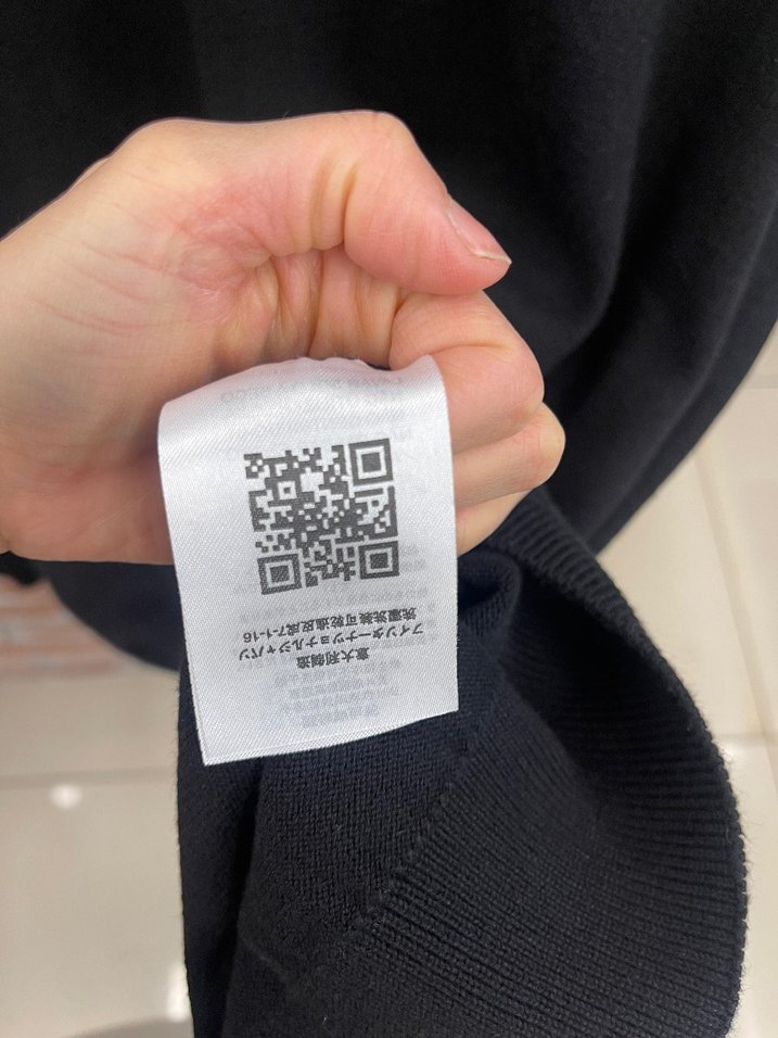 Erkek Siyah Yarım Fermuarlı Yün Kazak - Görsel 3