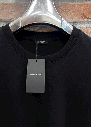 Siyah Oversize Basic Erkek Tişört - Görsel 2