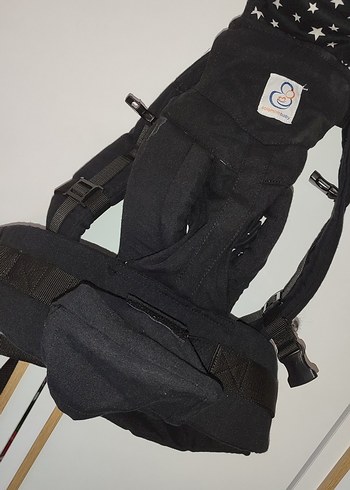Yıldız Desenli Siyah Bebek Taşıyıcı - Görsel 4