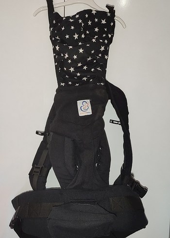 Yıldız Desenli Siyah Bebek Taşıyıcı - Görsel 7