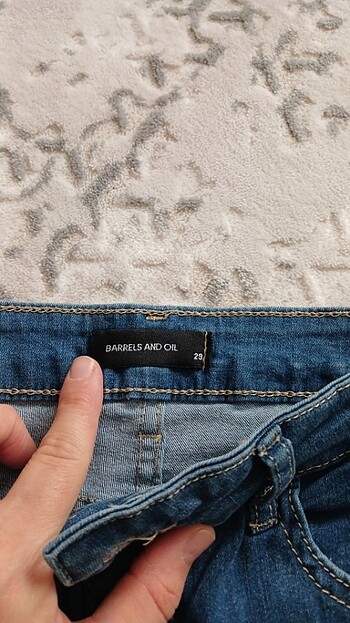 29 Beden lacivert Renk Kot pantolon