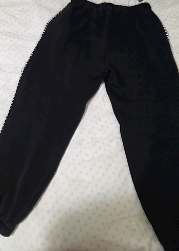 Kadın Siyah Rahat Kesim Eşofman Altı - Görsel 2